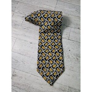 Vintage Hertz Rental Car Company Employee Neck Tie All-Bilt Uniform Fashion 56"